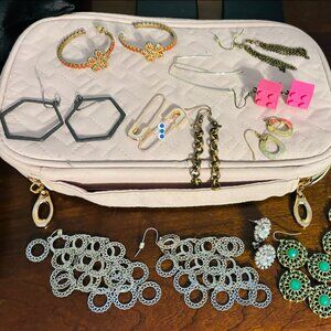 earring lot - costume jewelry